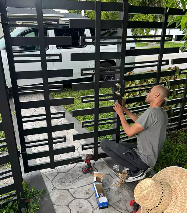 Driveway Gate Repair Key Biscayne