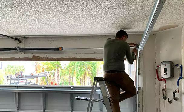 Garage Door Rail Replacement in Key Biscayne, FL