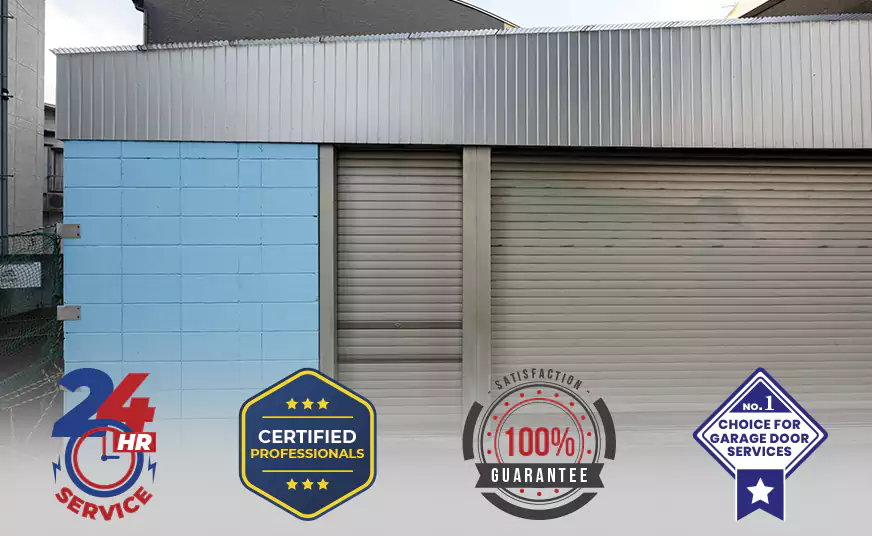 Commercial Metal Roll Up Garage Doors Installation in Key Biscayne, FL