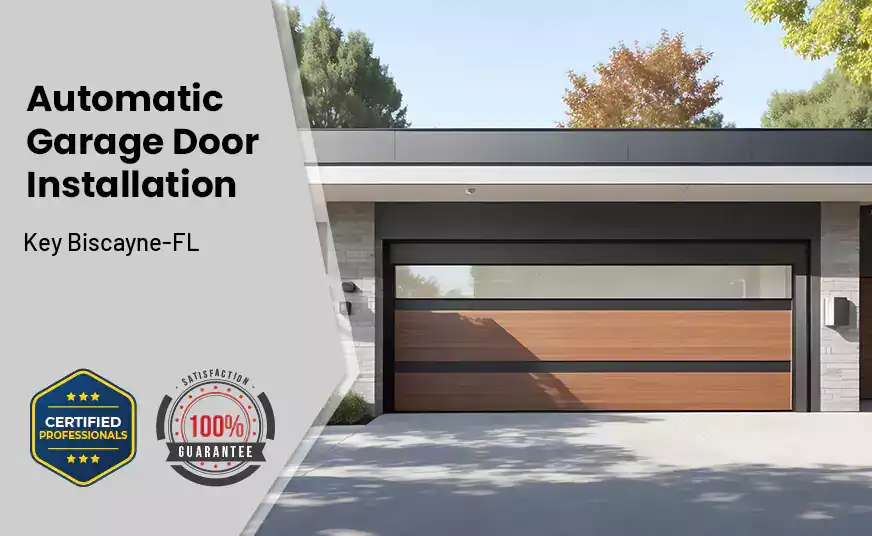 Automatic Garage Door Installation Key Biscayne-FL
